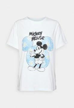ONLY Tall ONLINC MICKEY DAISY - Print T-shirt - Bright White