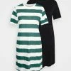 ONLY Tall ONLMAY LIFE JUNE DRESS 2 PACK - Jersey Dress - June Bug/black Solid -ONLY Tall Shop 8b7b67cccdb24402b000111db0c95c6c