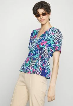 ONLY Tall ONLLINA WRAP - Blouse - Patriot Blue -ONLY Tall Shop 8b89577bfd6441768ea25375986d6b5a