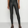 ONLY Tall ONLPAOLA SKINNYCOATED - Trousers - Black -ONLY Tall Shop 8d69eac7b1e54a56823570f981ba9e33