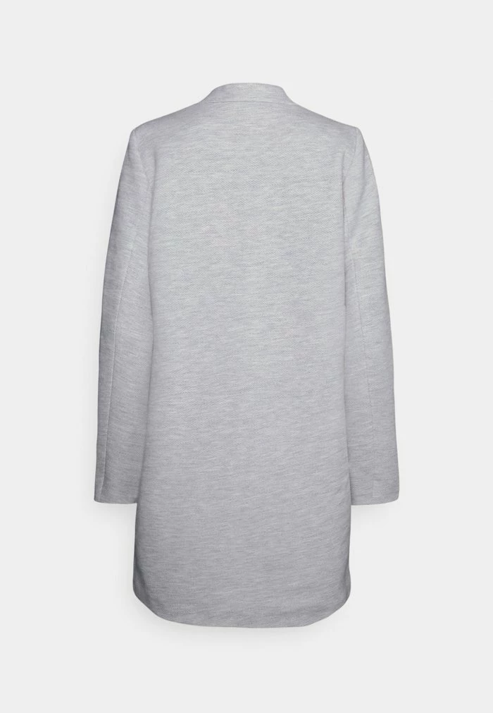 ONLY Tall ONLSOHO ZIP COATIGAN - Short Coat - Light Grey Melange 4 ONLY Tall ONLSOHO ZIP COATIGAN - Short Coat - Light Grey Melange - Image 2