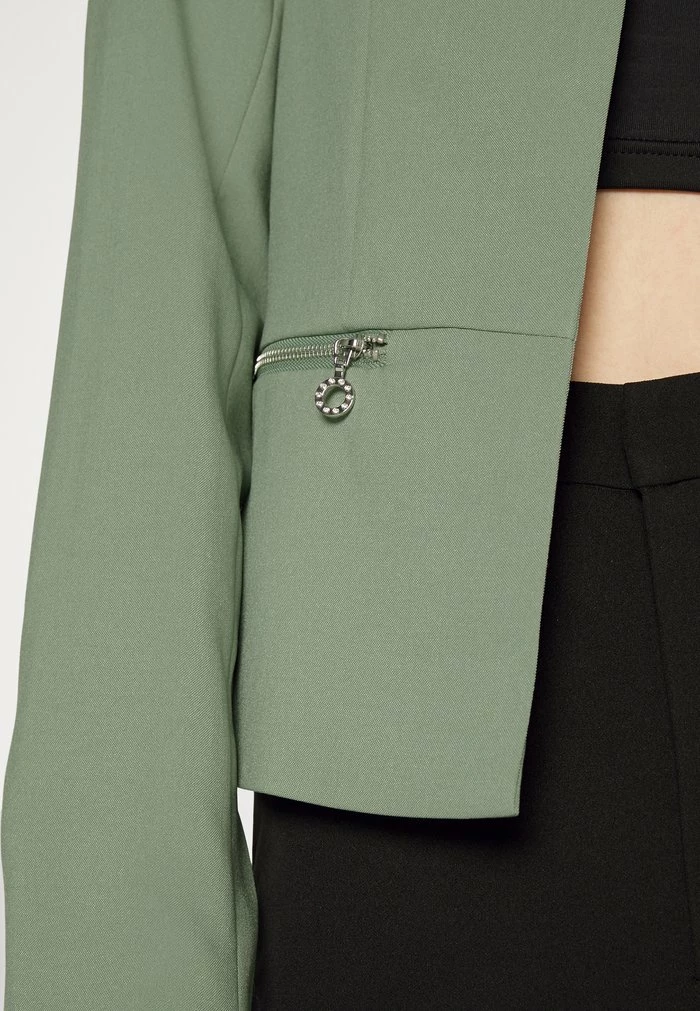 ONLY Tall ONLMADDY KOMA SHORT ZIP - Blazer - Sea Spray 8 ONLY Tall ONLMADDY KOMA SHORT ZIP - Blazer - Sea Spray - Image 6