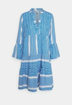 ONLY Tall ONLELLA ATHENA 3/4 V NECK DRESS - Day Dress - Campanula