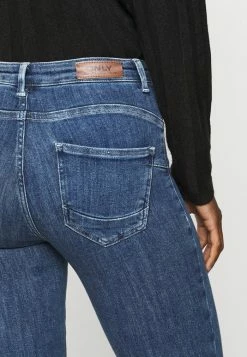 ONLY Tall ONLPOWER LIFE PUSHUP - Jeans Skinny Fit - Dark Blue Denim -ONLY Tall Shop 9422b8a37887457fb6e896c9bf22d984