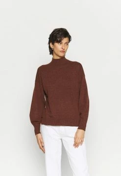 ONLY Tall ONLCARI LIFE HIGHNECK - Jumper - Roasted Russet