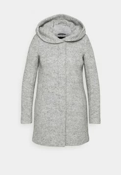 ONLY Tall ONLSEDONA COAT - Short Coat - Mottled Grey -ONLY Tall Shop 96869c4f53064c1ba428323012e7114c