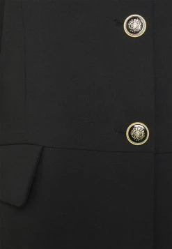 ONLY Tall ONLYASMINE LONG FITTED - Short Coat - Black -ONLY Tall Shop 984bbddc25384f96aa498740a7e98a2d