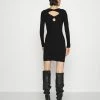 ONLY Tall ONLNEELA DRESS - Jumper Dress - Black -ONLY Tall Shop 98750b904e3649f79f90e5e188c2a69d
