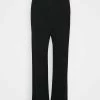 ONLY Tall ONLCOZY WIDE PANTS - Trousers - Black