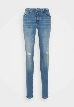 ONLY Tall ONLSHAPEREG PUSH UP - Jeans Skinny Fit - Medium Blue Denim