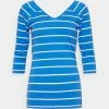 ONLY Tall ONLFIFI VNECK - Long Sleeved Top - Strong Blue/cloud Dancer -ONLY Tall Shop 9c9c1441f0e34dbea8932c8288cb0546