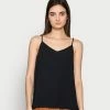 ONLY Tall ONLNOVA LIFE PARIS SINGLET SOLID - Top - Black -ONLY Tall Shop 9d9104b8d46a475aa775c08344919261