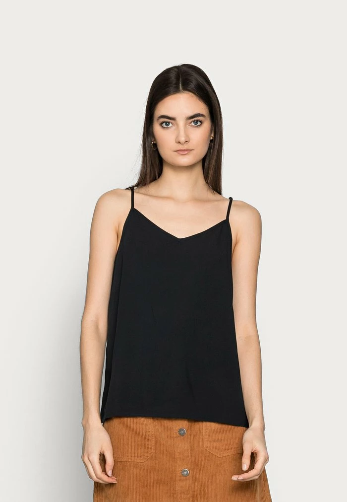 ONLY Tall ONLNOVA LIFE PARIS SINGLET SOLID - Top - Black 3 ONLY Tall ONLNOVA LIFE PARIS SINGLET SOLID - Top - Black