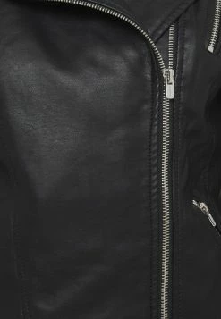 ONLY Tall ONLGEMMA BIKER - Faux Leather Jacket - Black -ONLY Tall Shop 9eba12d90b9d434da09cfc1e0977840d