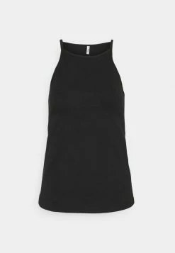 ONLY Tall ONLMAY LIFE STRIPE 2 PACK - Top - Black/black With Cloud Dancer -ONLY Tall Shop 9f5d8338e1be44a1806399f397f9cf9c