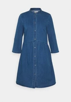 ONLY Tall ONLCHICAGO DRESS - Denim Dress - Medium Blue Denim