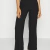 ONLY Tall ONLEMMA WIDE PANT - Trousers - Black