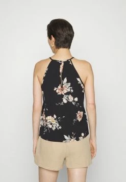 ONLY Tall ONLNOVA LUX KEYHOLE - Top - Black/light Pink -ONLY Tall Shop a15f23e621e54c46a4e311458bbbfca7