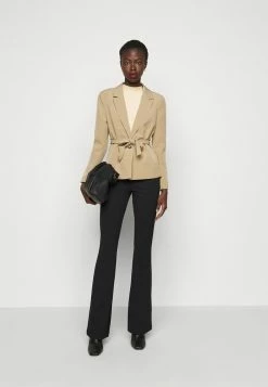 ONLY Tall ONLROCKY MID FLARED PANT - Trousers - Black -ONLY Tall Shop a163f8f0099541e38014ba661e6d6f92