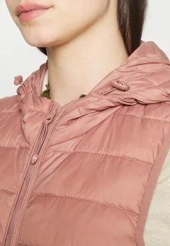 ONLY Tall ONLNEWTAHOE HOOD WAISTCOAT - Waistcoat - Burlwood -ONLY Tall Shop a184dfd6f0574e35bd17c6c00caf1a7e