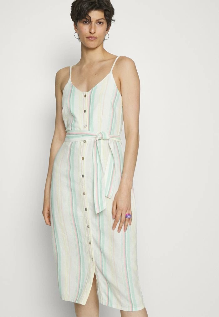 ONLY Tall ONLARISA OHIO BUT DRESS - Day Dress - Cloud Dancer/marine Green/sacket Pink/lemon Meringue/peach Parfait/pastel Turquoise 3 ONLY Tall ONLARISA OHIO BUT DRESS - Day Dress - Cloud Dancer/marine Green/sacket Pink/lemon Meringue/peach Parfait/pastel Turquoise