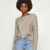ONLY Tall ONLLOLLI - Jumper - Birch Melange -ONLY Tall Shop a1f681526c84474d8fb13606a06e4a22