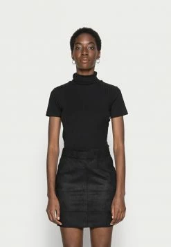 ONLY Tall ONLJULIE BONDED SKIRT - Mini Skirt - Black