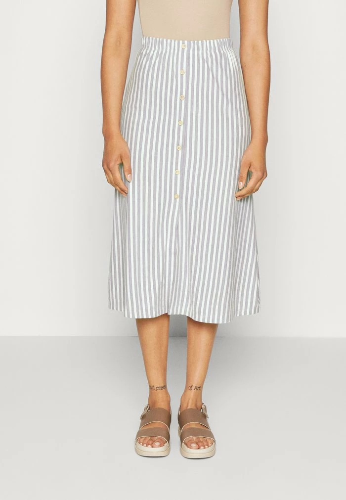 ONLY Tall ONLJOLLA SKIRT - A-line Skirt - Night Sky/cloud Dancer 3 ONLY Tall ONLJOLLA SKIRT - A-line Skirt - Night Sky/cloud Dancer