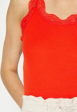 ONLY Tall ONLMICHELA LACE - Top - Red Alert -ONLY Tall Shop a2c68c829a7341588679515a149042b9