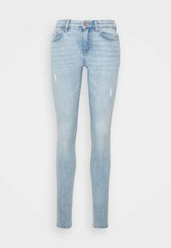ONLY Tall ONLYASMIN LIFE - Jeans Skinny Fit - Light Blue Denim