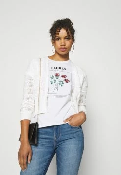 ONLY Tall ONLGABRIELLE LIFE CARDIGAN - Cardigan - Cloud Dancer