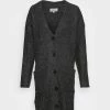 ONLY Tall ONLAIRY LIFE CARDIGAN - Cardigan - Dark Grey Melange -ONLY Tall Shop a7c4a95ae12b49809a71688aaa485f53