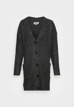 ONLY Tall ONLAIRY LIFE CARDIGAN - Cardigan - Dark Grey Melange