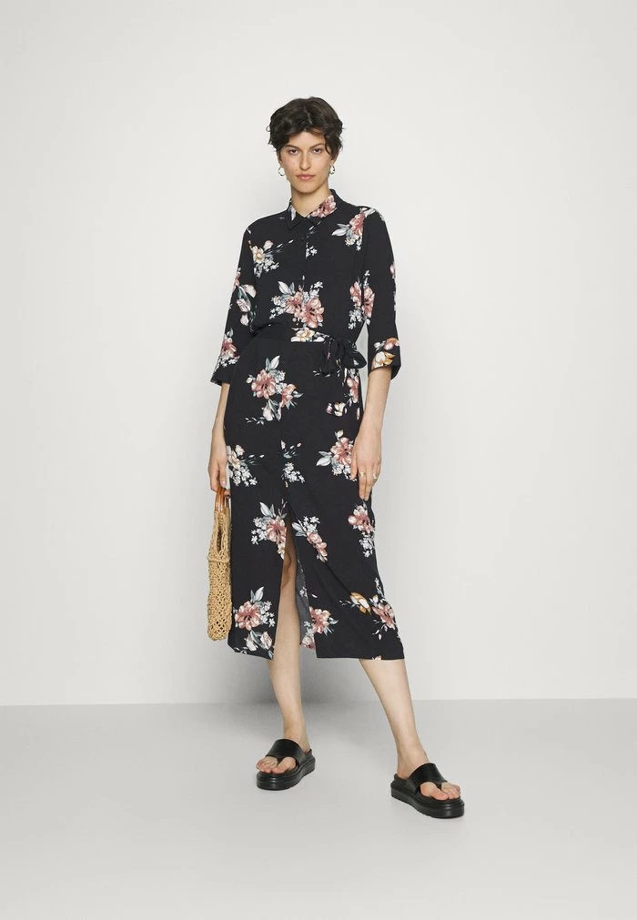 ONLY Tall ONLNOVA LIFE SHIRT DRESS TALL - Shirt Dress - Black 4 ONLY Tall ONLNOVA LIFE SHIRT DRESS TALL - Shirt Dress - Black - Image 2