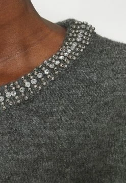 ONLY Tall ONLALSIA - Jumper - Medium Grey Melange -ONLY Tall Shop a7f4c296e11746bd80e1374c5e4a0550