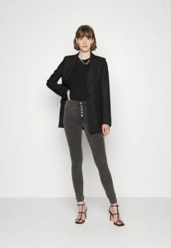 ONLY Tall ONLROYAL FLY ACID - Jeans Skinny Fit - Black Denim -ONLY Tall Shop a9333e75eb844b3f8b52c145b2242bd6