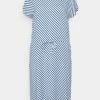 ONLY Tall ONLNOVA LIFE CONNIE BALI DRESS - Day Dress - Eggnog/blue