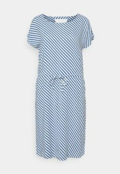 ONLY Tall ONLNOVA LIFE CONNIE BALI DRESS - Day Dress - Eggnog/blue