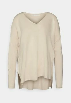 ONLY Tall ONLAMALIA V NECK - Jumper - Pumice Stone
