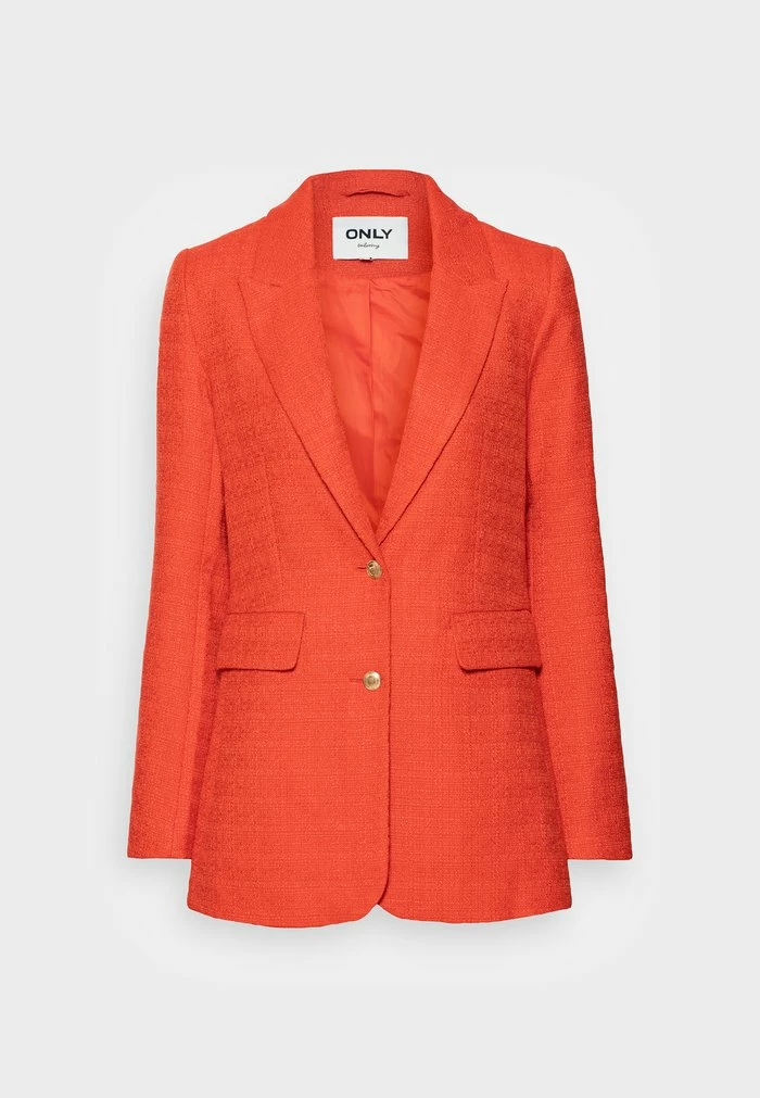 ONLY Tall ONLDINA MODY BOUCLE - Blazer - Red Alert 3 ONLY Tall ONLDINA MODY BOUCLE - Blazer - Red Alert