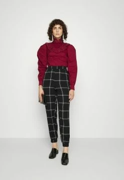 ONLY Tall ONLNOVA LUXLOUNGE PANT - Trousers - Black -ONLY Tall Shop ad943f9c2dc84aeebb453183b3aca40e