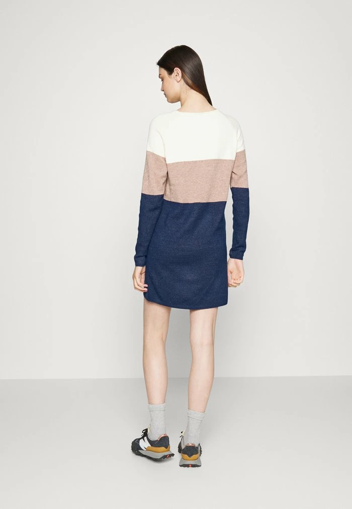 ONLY Tall ONLLILLO DRESS - Jumper Dress - Whitecap Gray/brownie Melange/martime Blue Melange 5 ONLY Tall ONLLILLO DRESS - Jumper Dress - Whitecap Gray/brownie Melange/martime Blue Melange - Image 3