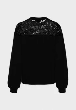 ONLY Tall ONLCATALINA O NECK PLAIN - Sweatshirt - Black -ONLY Tall Shop ae163195c2e84e5e97a84eb11e05e75c