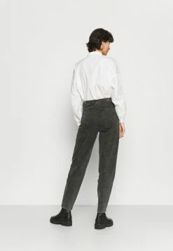 ONLY Tall ONLLIVA STRAP LIFE SLOUCHY - Relaxed Fit Jeans - Dark Grey Denim -ONLY Tall Shop b00908a650254db496accaebc1fda34e