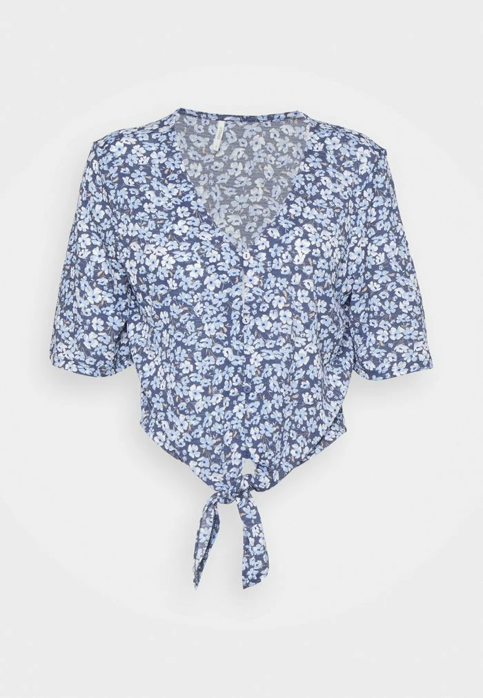 ONLY Tall ONLPELLA KNOT - Blouse - Vintage Indigo 3 ONLY Tall ONLPELLA KNOT - Blouse - Vintage Indigo