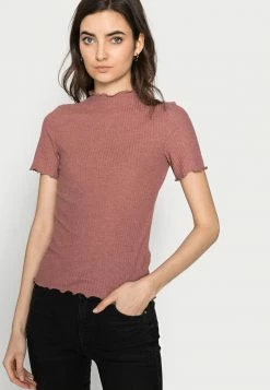 ONLY Tall ONLEMMA HIGHNECK TOP - Print T-shirt - Apple Butter -ONLY Tall Shop b16428d7b2ec49a2b5a2480f7a0bfa37