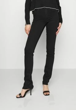 ONLY Tall ONLRAIN LIFE MID SLIM - Slim Fit Jeans - Black Denim