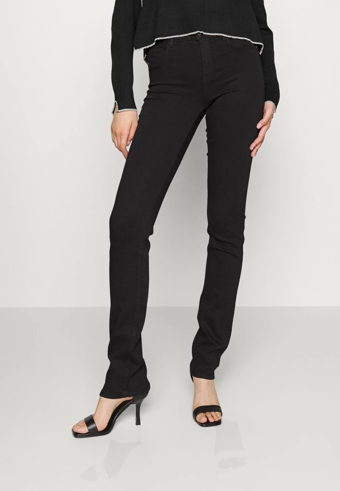 ONLY Tall ONLRAIN LIFE MID SLIM - Slim Fit Jeans - Black Denim 3 ONLY Tall ONLRAIN LIFE MID SLIM - Slim Fit Jeans - Black Denim