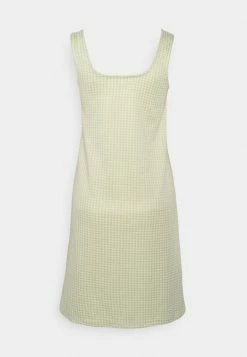 ONLY Tall ONLSIGGA SQUARE NECK DRESS - Day Dress - Cloud Dancer/tarragon -ONLY Tall Shop b250fa3cbb16444899971ba86479f425