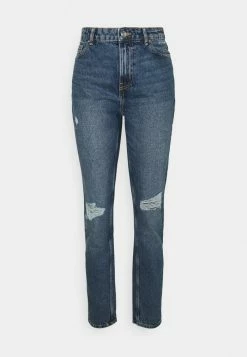 ONLY Tall ONLJAGGER LUX LIFE MOM ANKDES BOX - Slim Fit Jeans - Medium Blue Denim -ONLY Tall Shop b4303edf25ff4956a8ec89d9b06041f5